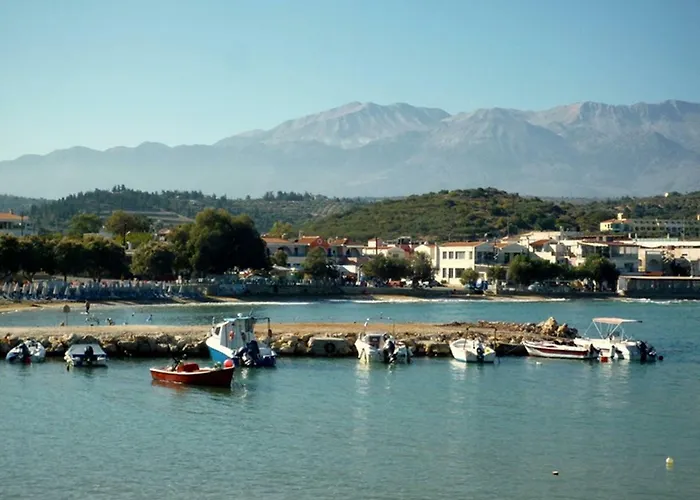 Crete Holiday Rental Small Village Close To Beaches -Sharing A Large Pool